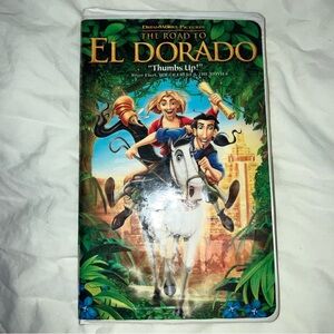 Dreamworks Pictures The Road To El Dorado VHS Tape Film Movie